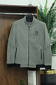Winter Essential  Imported Men's Woollen Jacket In Light Sage