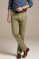 Turbo Apex Precision Weave Executive Fit Cotton Pent In Light Sage