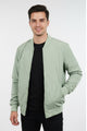 Light Texture Imported Light Weight Jacket In Light Sage