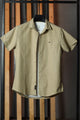 Turbo Creamline Striped Comfort Casual Shirt In Light Skin