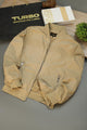 Comfy Cozy Rib Style Imported Light Weight Jacket In Light Skin