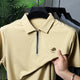 Turbo Embroidered Emblem Polo T-Shirt In Light Skin