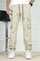 Turbo DrawString Pockets Cotton Cargo Trouser