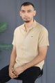 Turbo Creamline Striped Comfort Casual Shirt In Light Skin