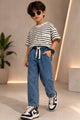 Turbo Denim Stretch Jeans For Boys