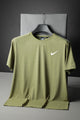 Nke Miler Breathe Slub Dry-Fit Tee In Light Sage