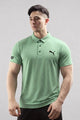 Pma Fine Ribbed Texture Dry-Fit Polo