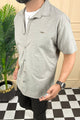 Turbo Creamline Striped Comfort Casual Shirt In Mid Grey