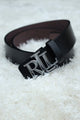 RaPH Luren Metal Alloy Automatic Buckle Branded Belt