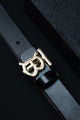 Burbrry Metal Alloy Automatic Buckle Branded Belt