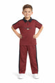 Lscte ColorBlock Side Panel Younger Kids Tracksuit In Maroon