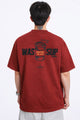 Turbo "Sport Active" Graphic Tee In Maroon