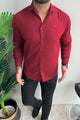 Turbo Self Lining Long Sleeve Cotton Casual Shirt