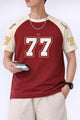 Turbo Numeric '77' Down Shoulder Men's Tee