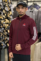 Reebk UFC Walkout Training Hood Style Men Zipper Upper In Maroon