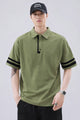 Turbo Contrast Placket Men's Polo T-Shirt