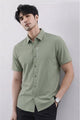 Turbo Waffle Motif Elegant Casual Shirt