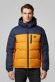 Nke 2 Colors Style Men's Imported Puffer Jacket In Mustarad