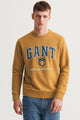 Gant Graphic TurtleNeck Imported Men's Sweatshirt In Mustard