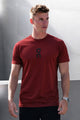 OnClub Running Graphic Men's Tee In Maroon