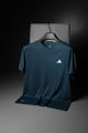 Adds Own The Run Imp Dry-Fit Tee in Navy Blue
