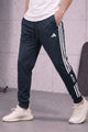 Adds Premium Men’s Athletic Dry-Fit Trouser In Dark Blue