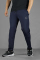 Jrdn Essential Men's Dry-Fit Trouser In Navy Blue