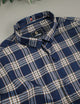 Turbo Tattersall Checkered Long Sleeve Cotton Casual Shirt