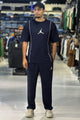 Jrdn Air Iconic Style Men's Co-Ord Set In Navy Blue