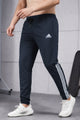 Adds Urban Stride Men's Dry-Fit Trouser In Dark Blue