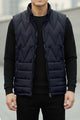 Sleeveless Reversible Perashoot Imported Men's Gilet In Navy Blue