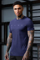 Turbo Multi-Sport Versatile Performance Dry-Fit Tee In Navy Blue