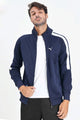 Pma Blaster Strength Training Men Zipper Upper In Navy Blue