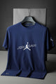 Jrdn Flight MVP Graphic Dry-Fit Tee In Navy Blue