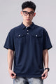 Turbo Classic Button Placket Men's Polo Shirt