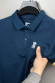 Grdno Polo Classic Edge Men's Polo Shirt In Navy Blue