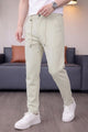 Prda Linen Strech Elastic Slim-Fit Trouser