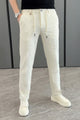 Tmy Drawstring Waist Elastic Slim-Fit Trouser