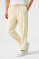 Turbo ProForm Waffle Texture Slim Fit Trouser In Off White