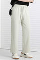 Men's Straight Leg Relaxed Fit Trouser In Off White