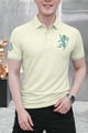 Grdno Modern Prestige Men's Polo Shirt In Cream