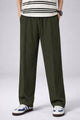 Turbo Front Triple Line Men's Imported Trouser In Olive Green