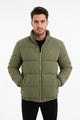 Turbo Lining Pattern Style Men's Imported Puffer Jacket