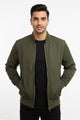 Luis Vten Winter Essential Imported Light Weight Jacket In Olive Green