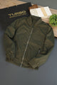 Luis Vten Winter Essential Imported Light Weight Jacket In Olive Green