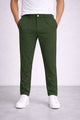 Turbo Regular Fit Training Track Pant Trouser In Olive Green