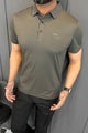 Turbo Embossed Pocket Motif Men's Polo Shirt