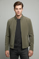 Regular Fit Suede Leather Jacket