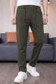 Prda Linen Strech Elastic Slim-Fit Trouser
