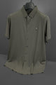 Turbo Urban Minimal Comfort Casual Shirt In Olive Brown